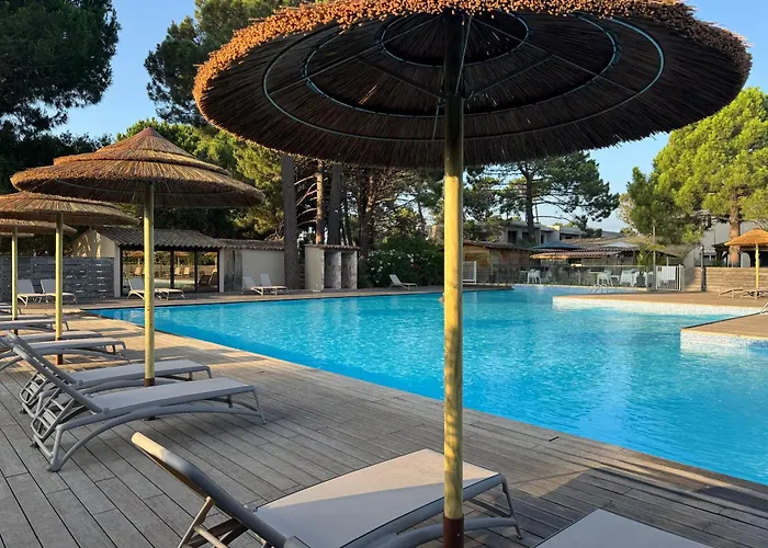 Mini T4 Duplex Dans Résidence Hôtelière Fiori Di Cala Rossa Superbement Arborée Rénovée En 2023 - Chez Anne Avec Piscine Chauffée Appartamento *
