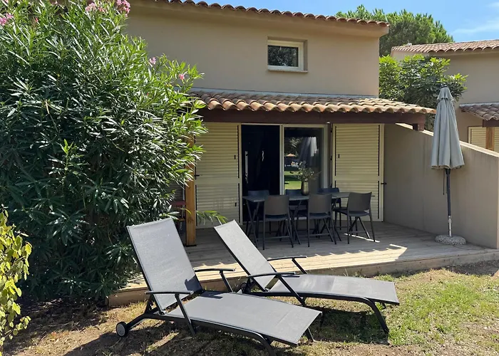 Appartamento Mini T4 Duplex Dans Résidence Hôtelière Fiori Di Cala Rossa Superbement Arborée Rénovée En 2023 - Chez Anne Avec Piscine Chauffée *